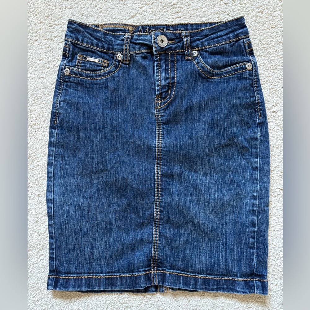 Carreli Classic Indigo Denim Skirt